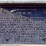 John Mullins Plaque