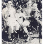 Jovan and Elizabeth Solar lived in Henlawson from 1922 to 1930 where the first 4 of their 8 children were born. He worked at the coal mines at Henlawson. Children, L to R, Olga, Mary and Steve. Taken at Henlawson 1927. Courtesy of David Solar. Elizabeth and Jovan Solar with children Olga, Mary and Steve in 1927