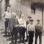 Logan Post Office staff courtesy of David S. Solar. “I was told that this is the old Logan Post Office staff sometime in the early thirties. The man in the middle, white shirt with glasses is my wife's grandfather Hubert Ray Dodd, He was born in Putnam County in 1883 and died in Ashland, KY in 1936." The others unknown. Image 3508. Logan Post Office staff courtesy of David S. Solar
