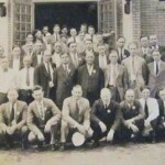 Masonic Lodge members, Logan, WV. <br> If anyone knows the date of this photo or can recognize any of these prominent citizens of Logan, please leave a comment. Masonic Lodge Members