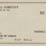 Merrill Coal Company Payroll Check
