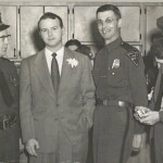 Mid 1950s - Otto Mann, last name Daniels ?, Ed Baldwin, last name Grimmett ? Courtesy of Ralph Baldwin. Mid 1950s - Otto Mann, last name Daniels, Ed Baldwin, last name Grimmett courtesy of Ralph Baldwin