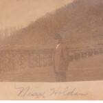 Unknown man taken 1910 near Holden. Unknown man taken 1910 at Holden