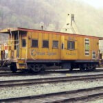 Peach Creek RR Yard Logan, WV 4-12-1993. Peach Creek RR Yard Logan, WV