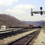 Peach Creek Yard 4-12-93 Looking North. Peach Creek Yard 4-12-93 Looking North