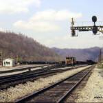 Peach Creek Yard 4-12-93 Looking North. Peach Creek Yard 4-12-93 Looking North