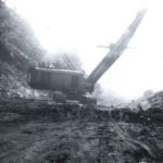 Circa 1929 steam Shovel at Henlawson. Photo courtesy of the Sonyi Family. Henlawson, Logan County, WV