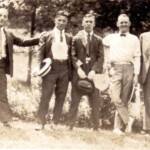 Unknown men at Monaville, WV. Courtesy of Carla Haslam Herkner. If you can name any of them, please leave a comment and reference photo 15641. Unknown men at Monaville, WV