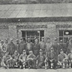 Dehue, WV miners courtesy of Lillian Porter-Smith. <strong>Front Row:</strong> George Whitt, H.F. Gallion, Tom Davis, Jim Buskirk, Uncle Bill Griffith, George Lewis. F.F. Adams , Okey Brooks John Polo. <strong>Back Row:</strong> Albert Robinson, Sam Moore, Ferris Jayjohn, Frank Vidovich, C.A. Abbott, Toba Cline, Charley Stewart, Henry Adkins, Raymond Simmons, Alex Gilmore, Leslie Sexton, R.H. Harold, Mines Elliott, Lester Cline, Alfred Ferguson, Jake Fields, Charley York, Sammy, Lepetrone. Dehue, WV Miners