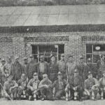 Dehue, WV miners courtesy of Lillian Porter-Smith. <strong>Front Row:</strong> George Whitt, H.F. Gallion, Tom Davis, Jim Buskirk, Uncle Bill Griffith, George Lewis. F.F. Adams , Okey Brooks John Polo. <strong>Back Row:</strong> Albert Robinson, Sam Moore, Ferris Jayjohn, Frank Vidovich, C.A. Abbott, Toba Cline, Charley Stewart, Henry Adkins, Raymond Simmons, Alex Gilmore, Leslie Sexton, R.H. Harold, Mines Elliott, Lester Cline, Alfred Ferguson, Jake Fields, Charley York, Sammy, Lepetrone. Dehue, WV Miners