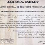 1938 Dehue Postmaster Robert L. Britt Appt. Cert. courtesy of Lawrence Britt. 1938 Dehue Postmaster Robert L. Britt Appt. Cert.