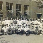 1945 Mt. Gay School courtesy of Jim Rollins. 1945 Mt. Gay School