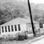 Cherry Tree Grade School about 1954. Cherry Tree Grade School about 1954