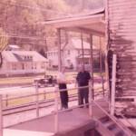 Dehue courtesy of Mary Helen Morris. Down those stairs was the barber shop, pool hall, and the boy scout meeting room. 44134 Dehue, Logan County, WV