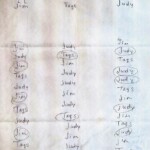 Jim & Judy worksheet from Bob Piros. Jim & Judy worksheet from Bob Piros.