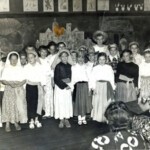 Mount Gay Grade School, 1940s Class Play.