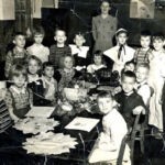 Mount Gay Grade School, 1940s Classroom Thanksgiving 940s Classroom Thanksgiving