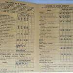 1st Grade Report Card of Bob Piros (1952-53), Cherry Tree Grade School Piros 1st Grade Report Card, Cherry Tree Grade School