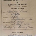 Mt. Gay Grade School Report Card, Logan County, WV
