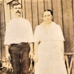 Courtesy of Beverly Albert. She writes. Great grandfather, Steve Sepessy, and wife Julia, who ran a boarding house for miners in Dehue. He died from a coal car leg injury. Picture of them in Hungary before emigrating to WV. 114685 Steve Sepessy and wife Julia, Dehue, Logan County, WV