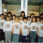 Students from Dehue Grade School in the 1980s. Courtesy of Peggy Berry Borth. Dehue Grade School 1980s