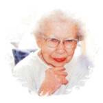 Dixie Adeline Harvey Miller who was born at Dehue on April 9, 1919. Courtesy of Richard Flanigan. Dixie Adeline Harvey Miller who was born at Dehue on April 9, 1919. Courtesy of Richard Flanigan.