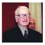 Earl B. Hager (1909 – 2011) was principal of the Dehue Grade School from 1946-1967. Courtesy of Lillian. Porter-Smith. Earl B. Hager (1909 – 2011)