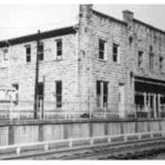 Left side view of the Dehue Company Store courtesy of Lillian Porter-Smith Dehue Company Store