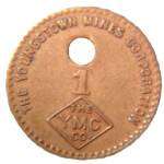 Youngstown Mines Corporation Scrip, Dehue, WV. Read <a href="https://loganwv.us/dehue-past-and-present/">Dehue Past and Present</a>. Youngstown Mines Corporation Scrip, Dehue, WV