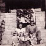 Blair Mountain in 1949. Burgess Family photo courtesy of Judith (Burgess) Cassie. My mother was the Ranger. Blair Mountain, Logan County, WV