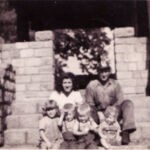 Blair Mountain in 1949. Burgess Family photo courtesy of Judith (Burgess) Cassie. My mother was the Ranger. Blair Mountain, Logan County, WV