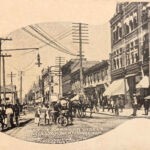 1905 Kanawha Street, Charleston, WV postcard courtesy of Faye Curtis. 1905 Kanawha Street, Charleston, WV