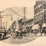 1905 Kanawha Street, Charleston, WV postcard courtesy of Faye Curtis. 1905 Kanawha Street, Charleston, WV