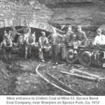 1912 Spruce Bend near Sharples courtesy of Lillian Porter-Smith 1912 Spruce Bend near Sharples courtesy of Lillian Porter-Smith