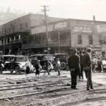 1920s Oakford Ave, Richwood, WV courtesy of Ray Waller. The building on the far left is the Mcclung Hospital. Ref. Image WV4699. 1920s Oakford Ave, Richwood, WV