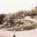 1920s Rt.60 near Hawks Nest Rock, WV. Image 7843. 1920s Rt. 60 near Hawks Nest Rock, WV