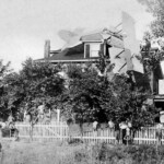 In August 1921 during the conflict of Blair Mountain, a military aircraft crashed into the home of K.F. Deskins at Deskins Addition when the airport was in the area where Baisden Brothers is now. Image 7842. Logan County, WV