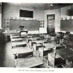 1922 Man High School - A Classroom. 1922 MHS Yearbook