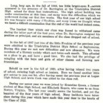 1922 Man High School Yearbook  - Senior Class History.