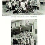 Student Body and Teachers at Latrobe and Accoville<br />1922 Man High School Yearbook. 1922-man-high-school-p72