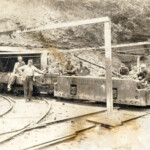 1930s Coal and Coke Mine Number 4 at Omar, WV. Photo courtesy of Cora Sloan Harrison. The man in the white looking coat is the Boss, Mart Sloan, my Great Uncle. Roy Smith is the man behind him. 1930s Coal and Coke Mine Number 4 at Omar, WV