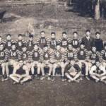 1937 sharples high school football team ..top row left to right bobby howard ...jr.burgess..harry or henrey istachie..joe burgess ..edgle ward...arlie hicks Harold browning...don Stevenson the coach..dick shoal and Arnold zirkle those last two names were hard to see..bottom row left to right ralph white ..emil ball ...james bueatly..sam turner ..paul copler ..todie mullens...douglas caldwel ...franklin castle...Clarence browning and loran ward..on the ground isleft to right also an akers boy ... pete tupis and jack mullens ...note Harold browning lived in logan for a long time with his wife imogene, Courtesy of Emmett Ray Adkins. 1937 Sharples High School