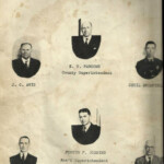 1938 Chapmanville High School Yearbook, Board of Education. Courtesy of Connie Woods. 1938 Chapmanville School High Yearbook, Board of Education.