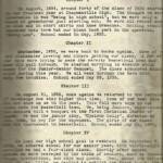 1938 Chapmanville High School Yearbook - Class History courtesy of Connie Woods. 1938 Chapmanville High School Yearbook - Class History.