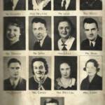 1938 Chapmanville High School Faculty & Staff. Courtesy of Connie Woods. 1938 Chapmanville High School Faculty & Staff.