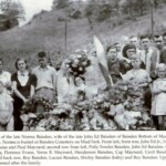 Clipping courtesy of Tim Mullens. 1938 Funeral of Norma Baisden at Mud Fork