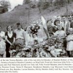 Clipping courtesy of Tim Mullens. 1938 Funeral of Norma Baisden at Mud Fork