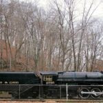 1947 Steam Locomotive at Chief Logan State Park. 1947 Steam Locomotive