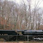 1947 Steam Locomotive at Chief Logan State Park. 1947 Steam Locomotive