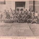 1948 Aracoma High Football Team, The Logan Banner, Friday, July 2, 1976. Clipping courtesy of Herb Harvey. 1948 Aracoma High Football Team,